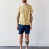 Universal Works Beach Short, Herringbone Denim