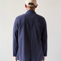 Universal Works Cactus Weave Yokohama Jacket, Navy