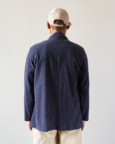 Universal Works Cactus Weave Yokohama Jacket, Navy