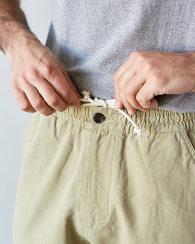 Universal Works Canvas Track Trouser, Sand