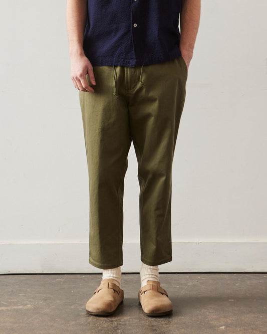 Universal Works Hi Water Trouser, Light Olive