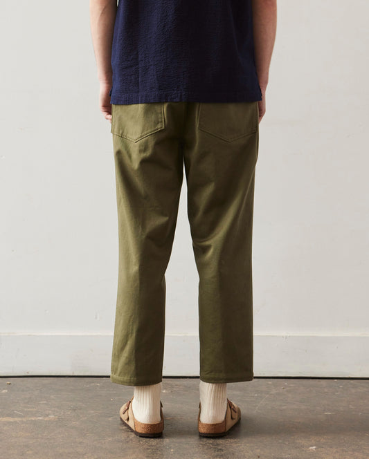 Universal Works Hi Water Trouser, Light Olive