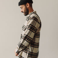 Universal Works L/S Utility Shirt, Charcoal Check