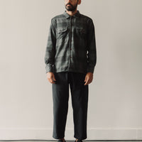 Universal Works L/S Utility Shirt, Grey Check