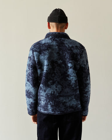 Universal Works Lancaster Jacket, Blue Space Dyed