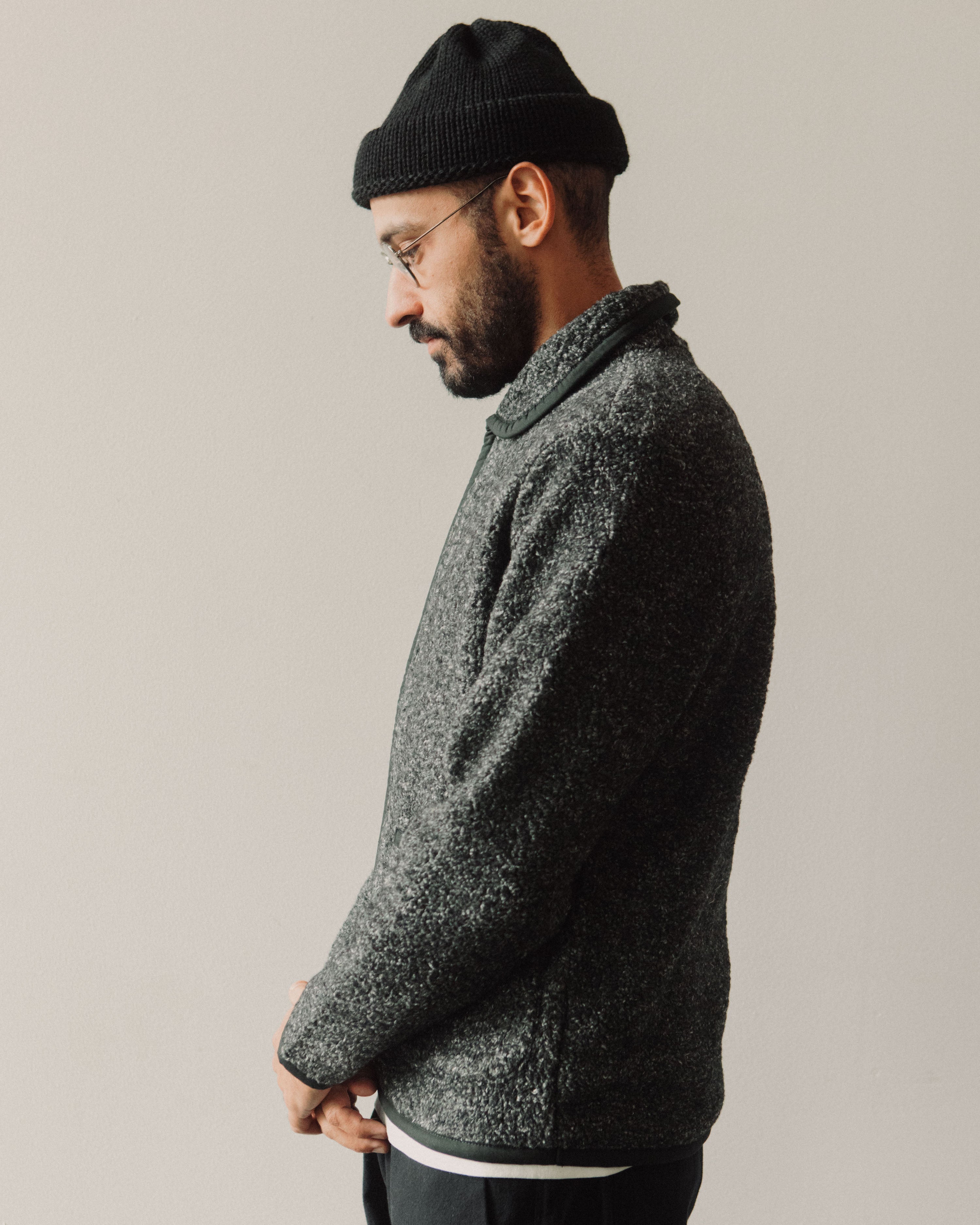 Universal Works Lancaster Jacket, Charcoal – Glasswing