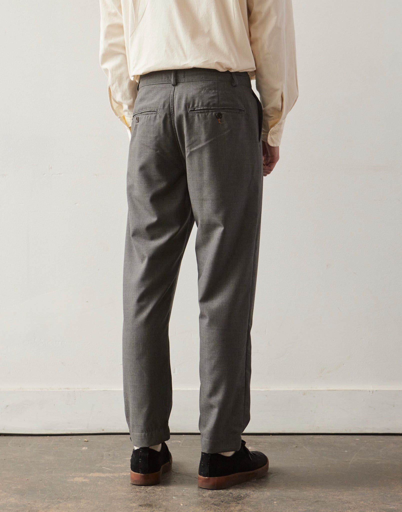 Universal Works Military Chino, Grey Tropical Suiting