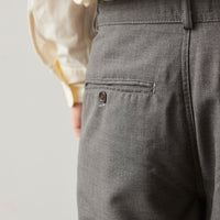 Universal Works Military Chino, Grey Tropical Suiting