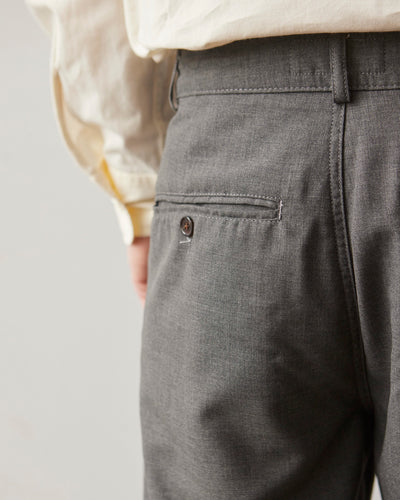 Universal Works Military Chino, Grey Tropical Suiting
