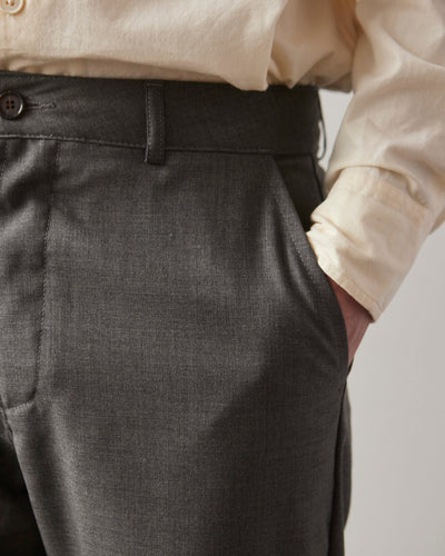 Universal Works Military Chino, Grey Tropical Suiting