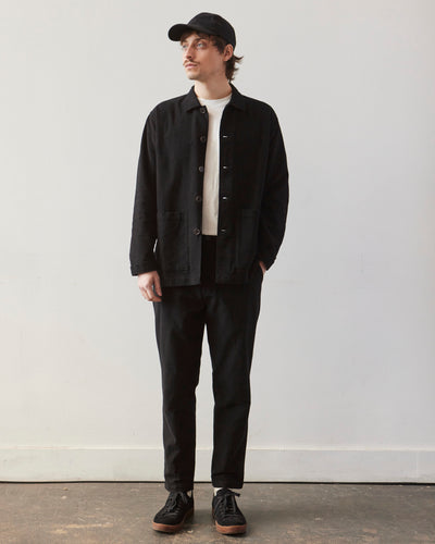 Universal Works Moleskin Military Chino, Black