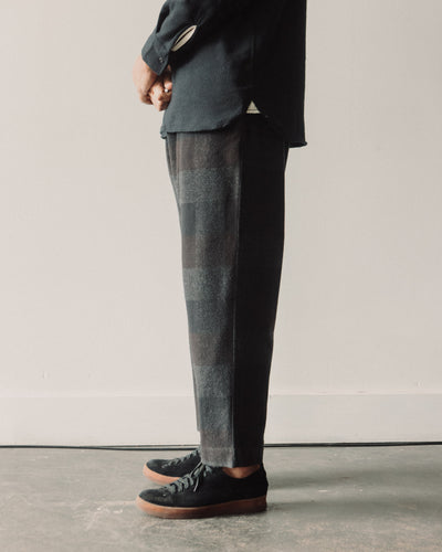 Universal Works Oxford Pant, Brown Messi Check