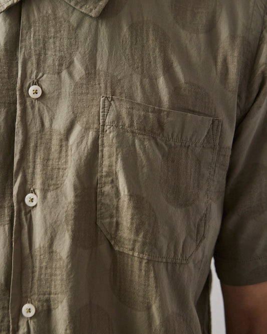 Universal Works Road Shirt, Light Olive