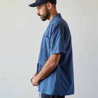 Universal Works S/S Kyoto Shirt, Blue