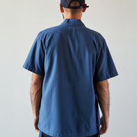 Universal Works S/S Kyoto Shirt, Blue