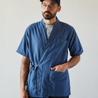 Universal Works S/S Kyoto Shirt, Blue