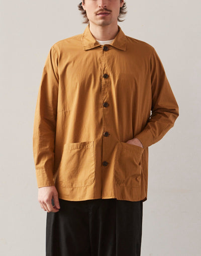 Universal Works Travail Overshirt, Cumin Poplin