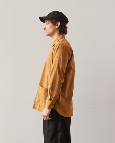 Universal Works Travail Overshirt, Cumin Poplin