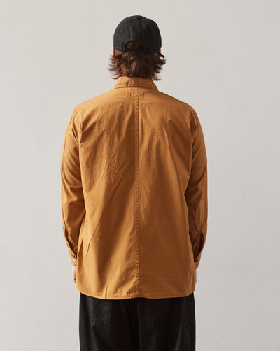 Universal Works Travail Overshirt, Cumin Poplin