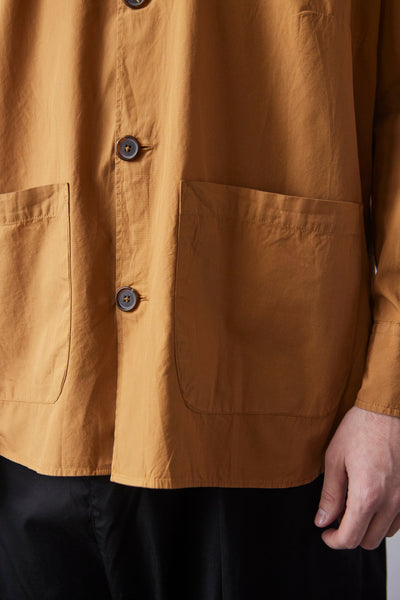 Universal Works Travail Overshirt, Cumin Poplin