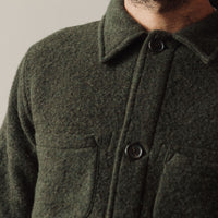 Universal Works Wool Lumber Jacket, Olive