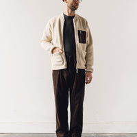 Universal Works Zip Jacket, Ecru
