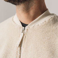 Universal Works Zip Jacket, Ecru