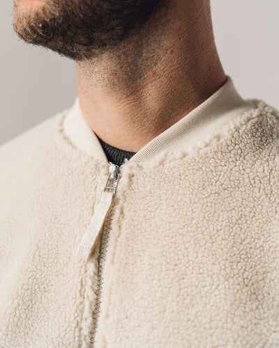 Universal Works Zip Jacket, Ecru