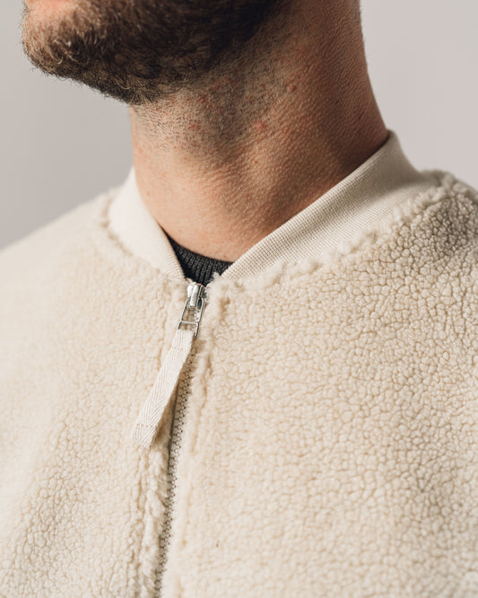 Universal Works Zip Jacket, Ecru