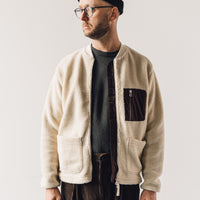 Universal Works Zip Jacket, Ecru