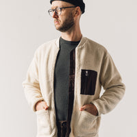 Universal Works Zip Jacket, Ecru