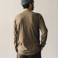 Universal Works LS Eaton Shirt, Taupe