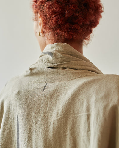 Uzi Bluff Coat, Oatmeal Scratch