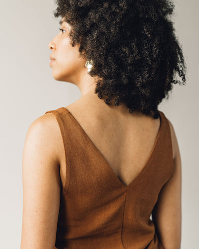 Vestige Telos Top, Terracotta