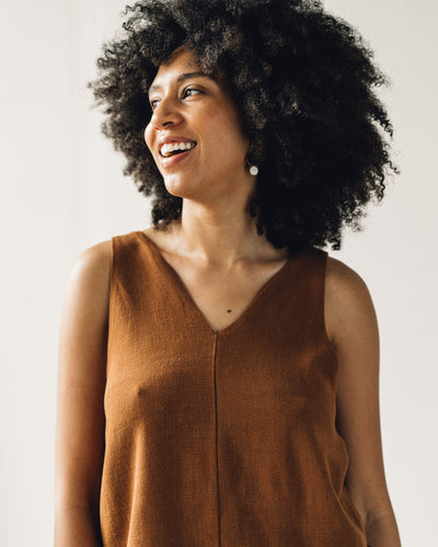 Vestige Telos Top, Terracotta