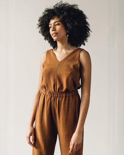 Vestige Telos Top, Terracotta