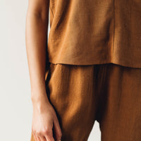 Vestige Telos Top, Terracotta