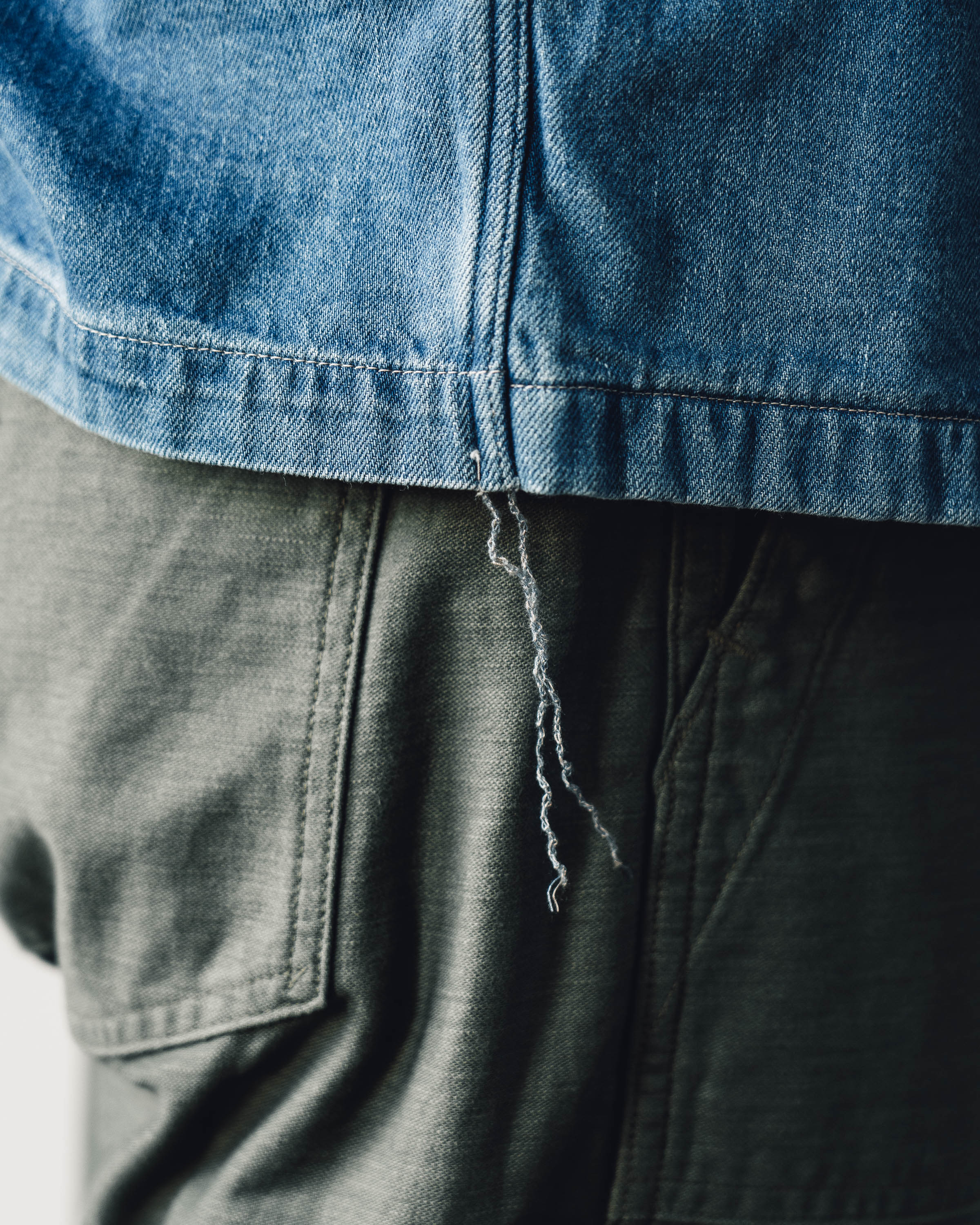Kapital 8oz Denim Kakashi Shirt, Indigo – Glasswing