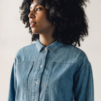 You Must Create Miller Shirt, Indigo Bleach