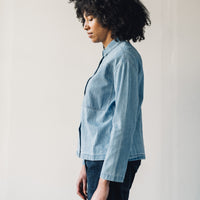 You Must Create Miller Shirt, Indigo Bleach