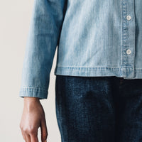 You Must Create Miller Shirt, Indigo Bleach