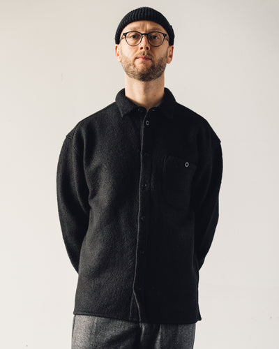 YMC Ryder Overshirt, Black