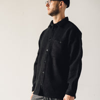 YMC Ryder Overshirt, Black