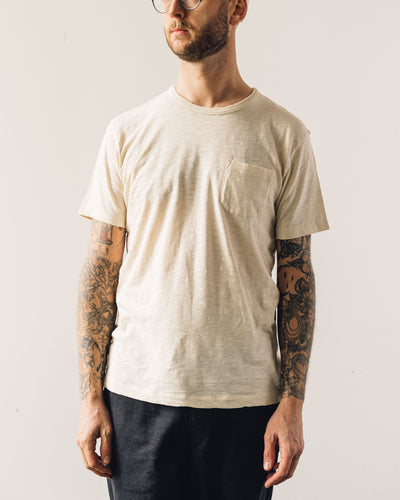 YMC Wild Ones Pocket Tee, Cream