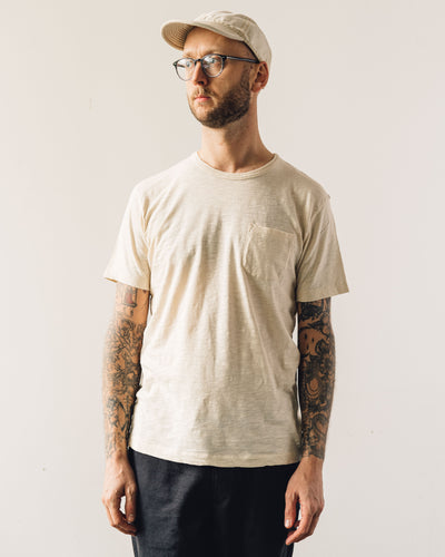 YMC Wild Ones Pocket Tee, Cream