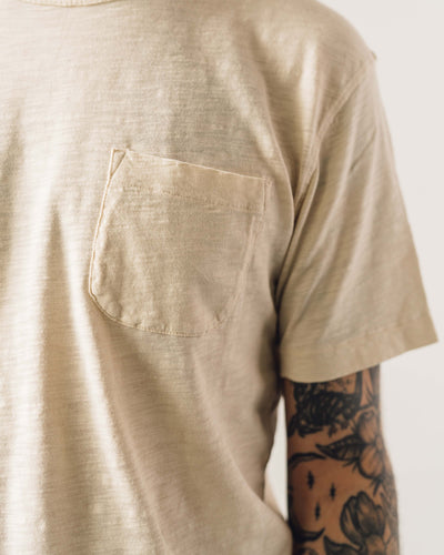 YMC Wild Ones Pocket Tee, Cream