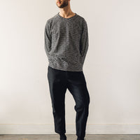 YMC X-Sweat, Black Stripe