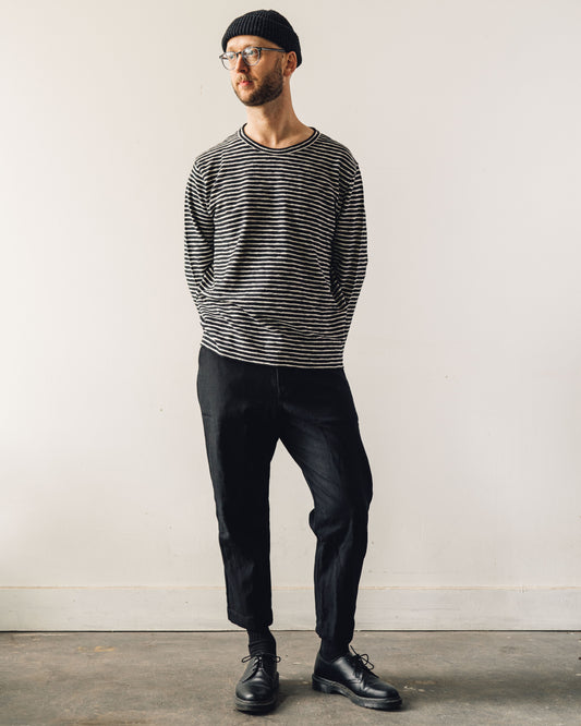 YMC X-Sweat, Black Stripe