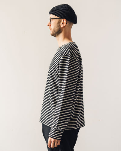 YMC X-Sweat, Black Stripe