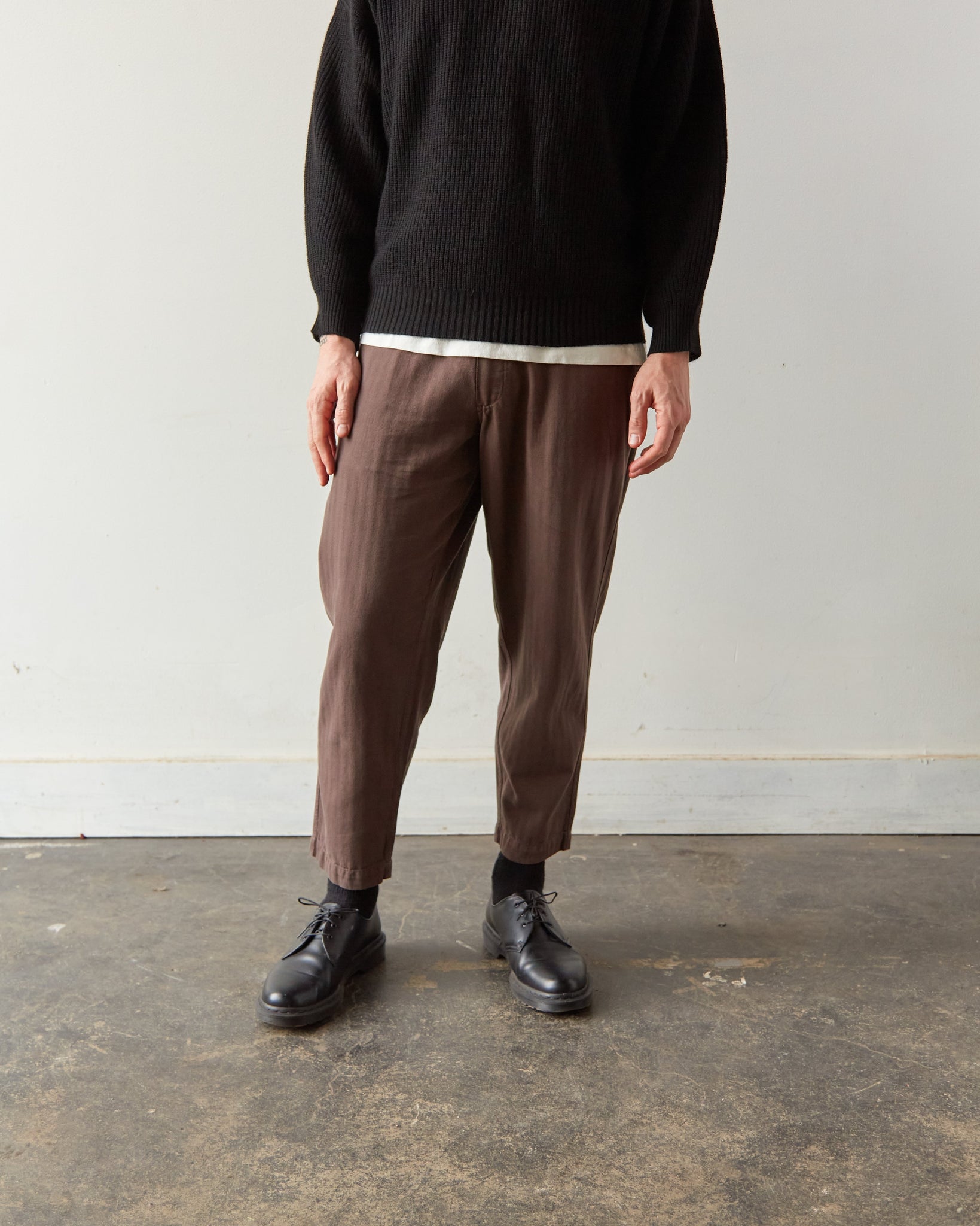 YMC Alva Skate Trouser, Brown